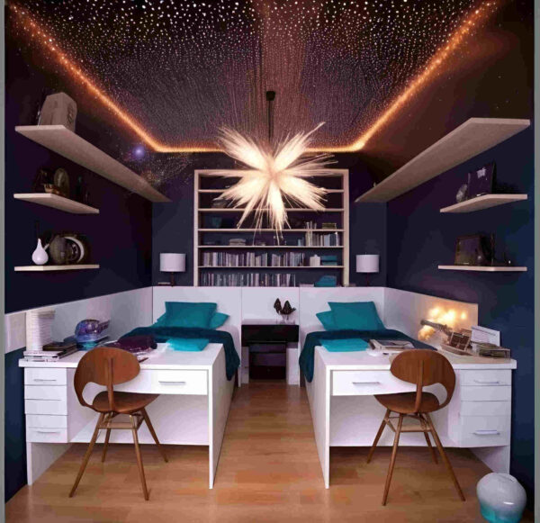 Kit Iluminação Céu Estrelado Fibra Optica 120 Pontos Estrela